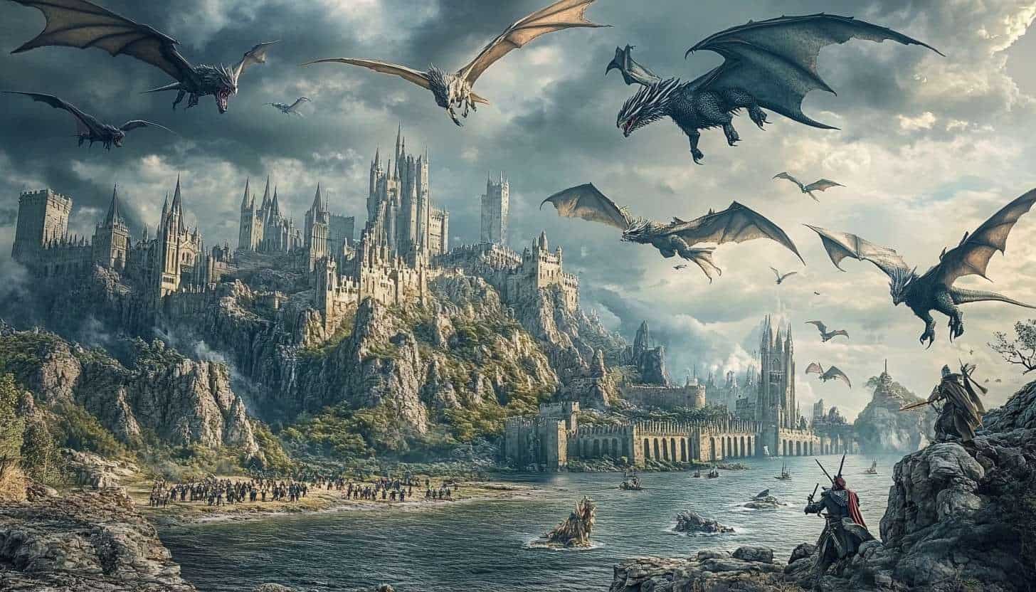 Innovative fantasy book cover generator