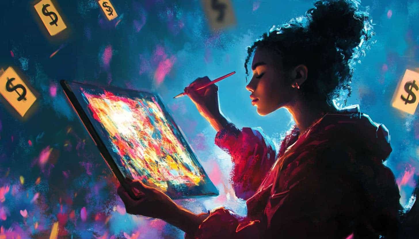 advantages of digital art in earning money