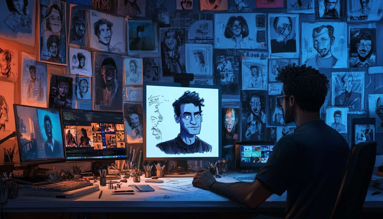 trending and the best AI caricature maker