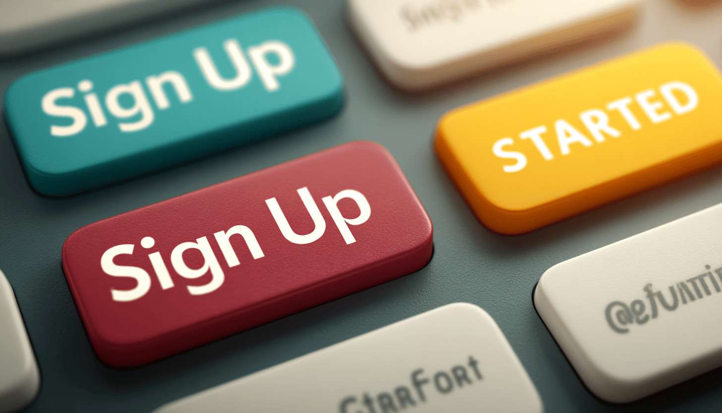 Effective landing page copy design layout