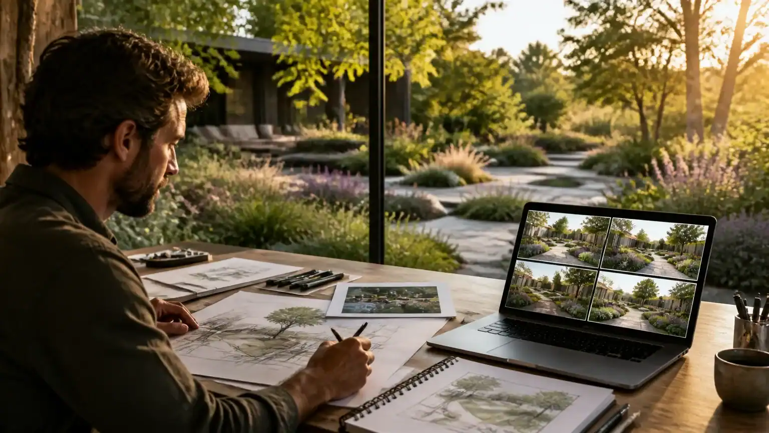 AI for Landscape Design: Tools, Workflows, and Real-World Examples