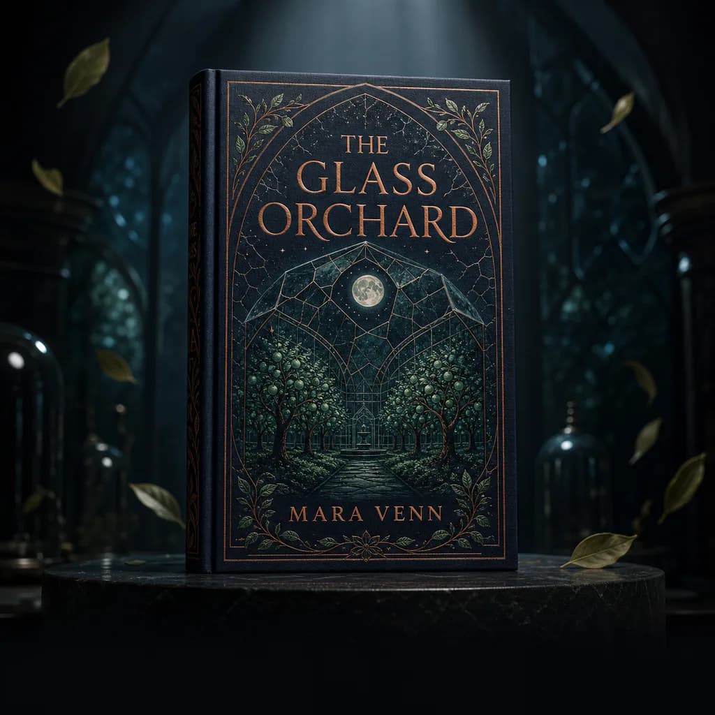 Literary fantasy book cover created with DrawThis