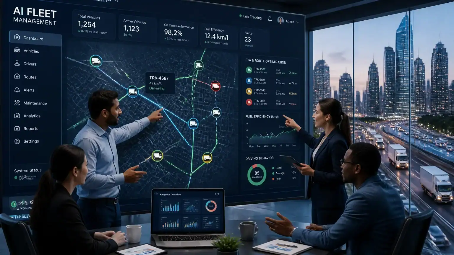 Transforming Fleet Management: How AI Dispatch Software Revolutionizes Operations