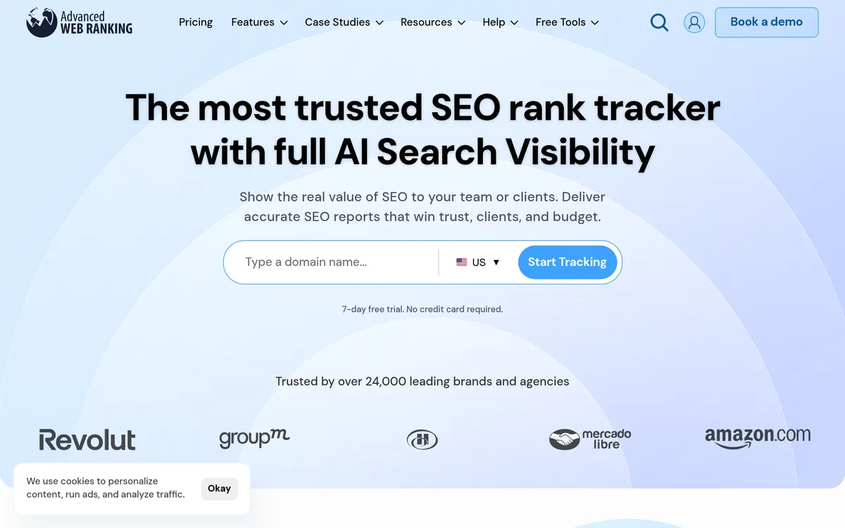 Advanced Web Ranking screenshot