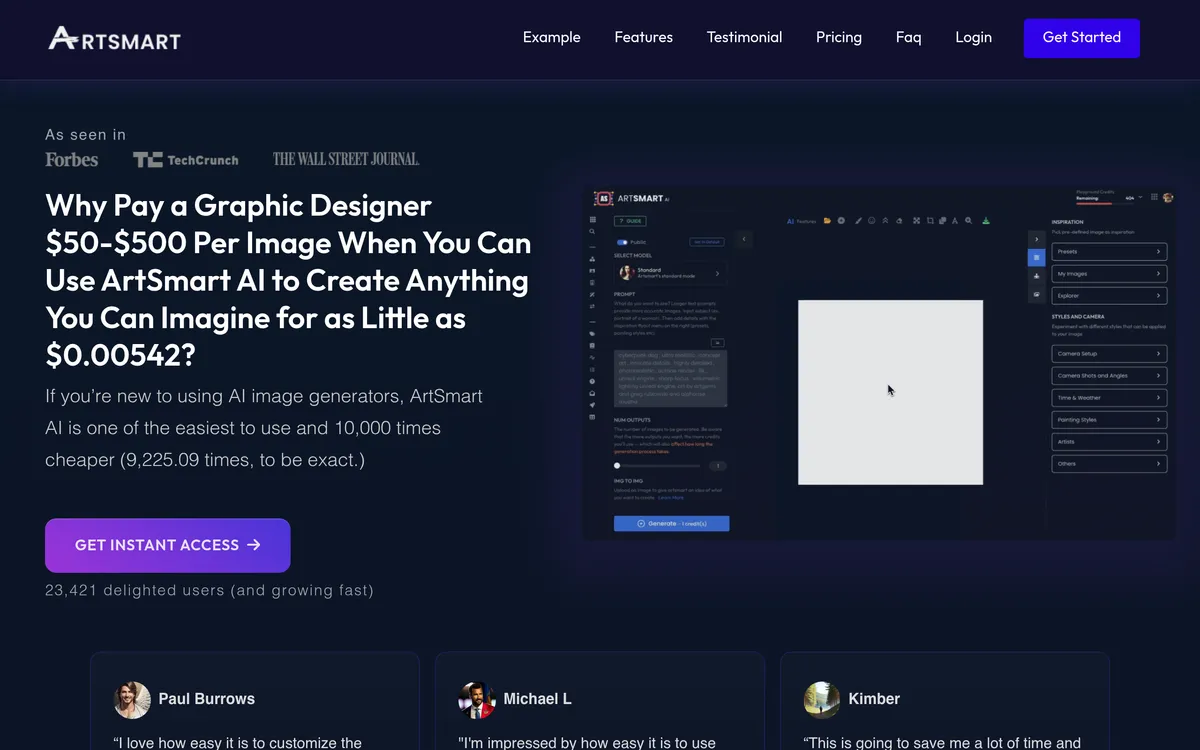 ArtSmart AI screenshot