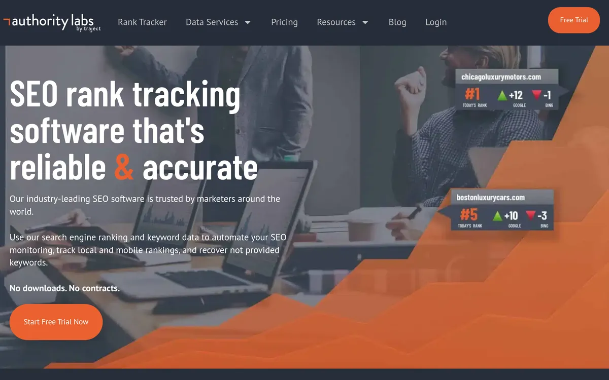 AuthorityLabs screenshot