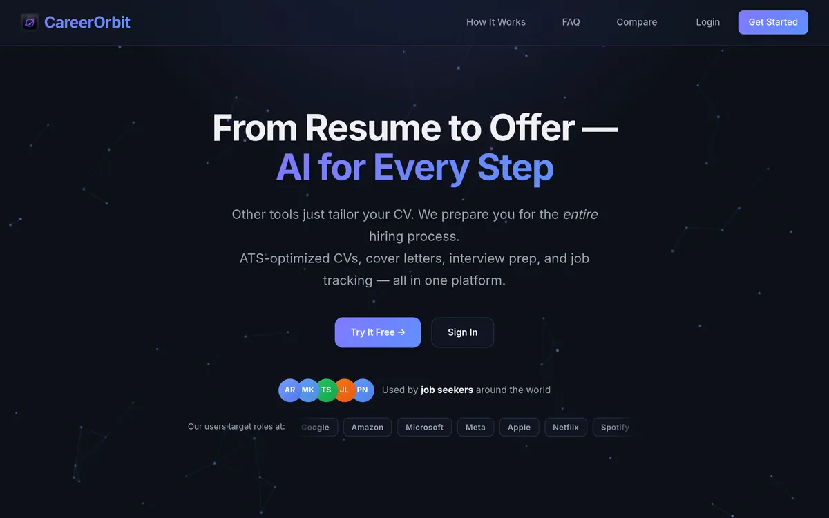 Career Orbit screenshot
