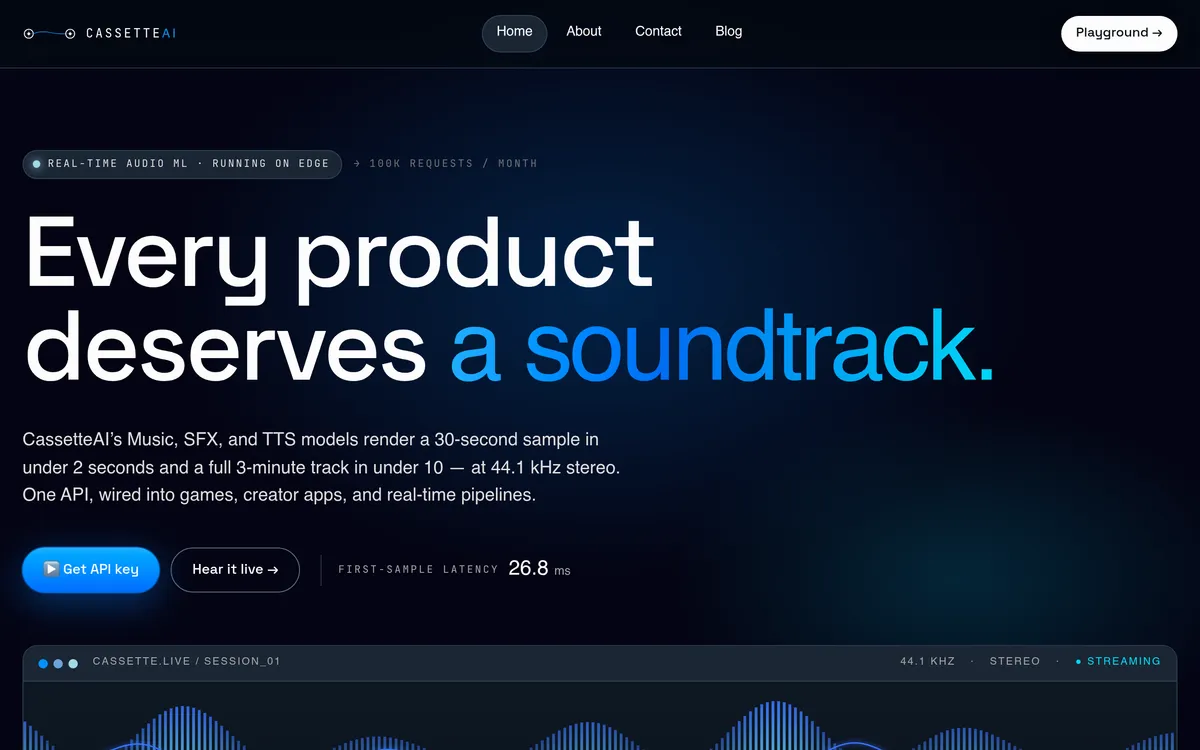 CassetteAI screenshot