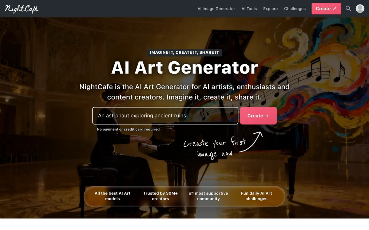 NightCafe screenshot