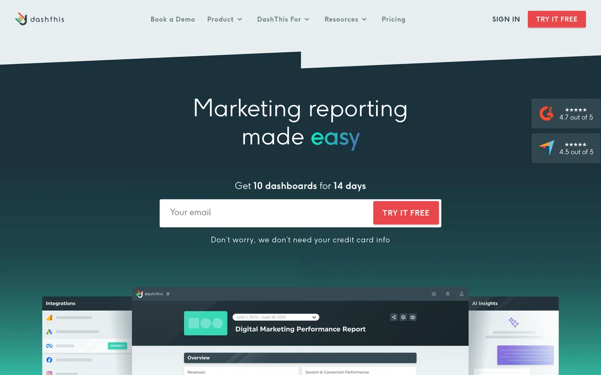 DashThis screenshot