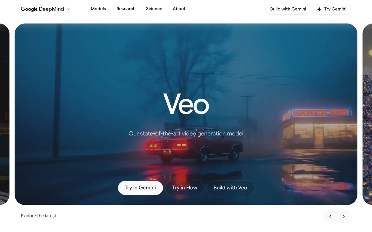 Veo screenshot