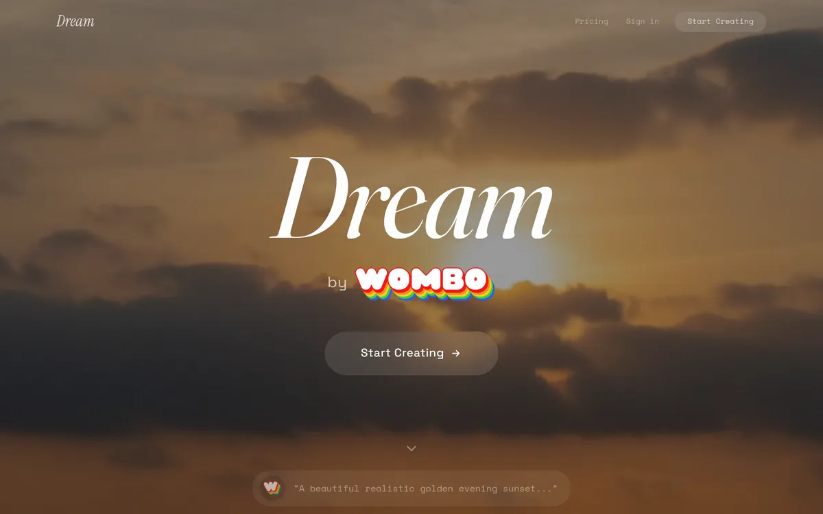 Dream screenshot
