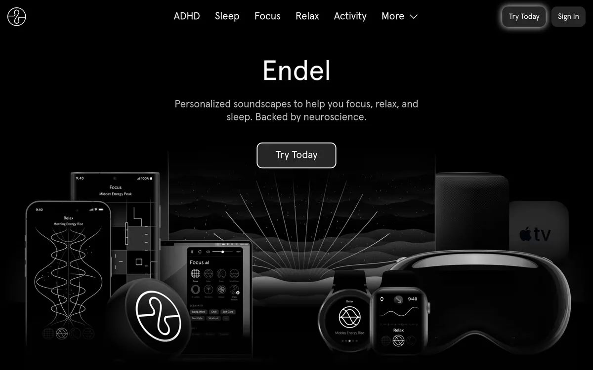 Endel screenshot