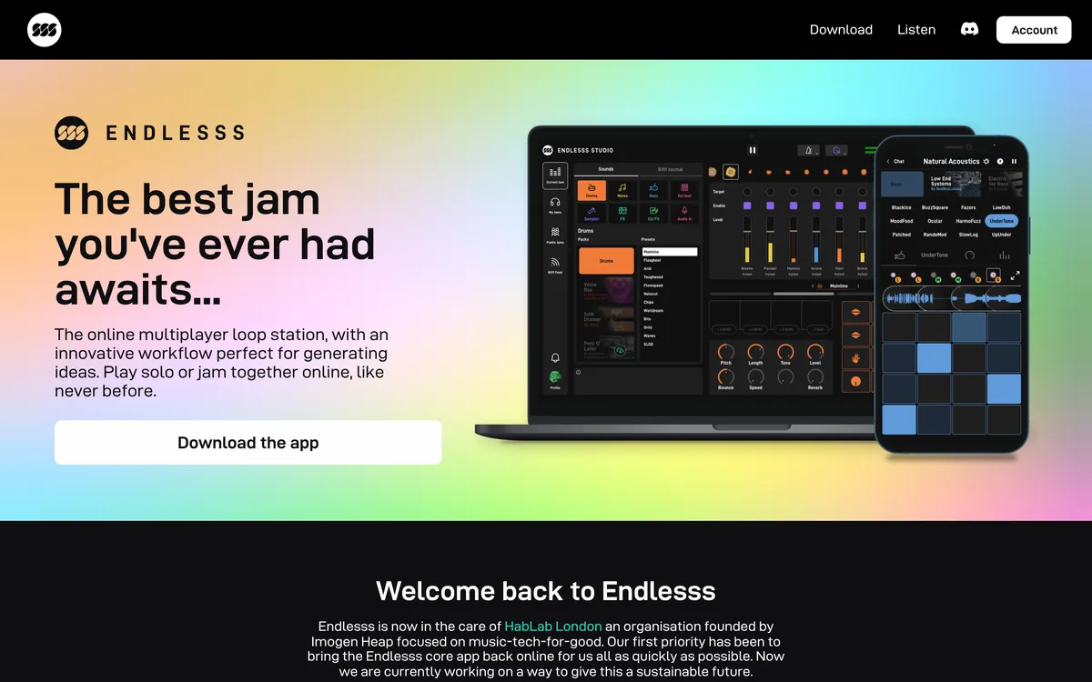 Endlesss screenshot