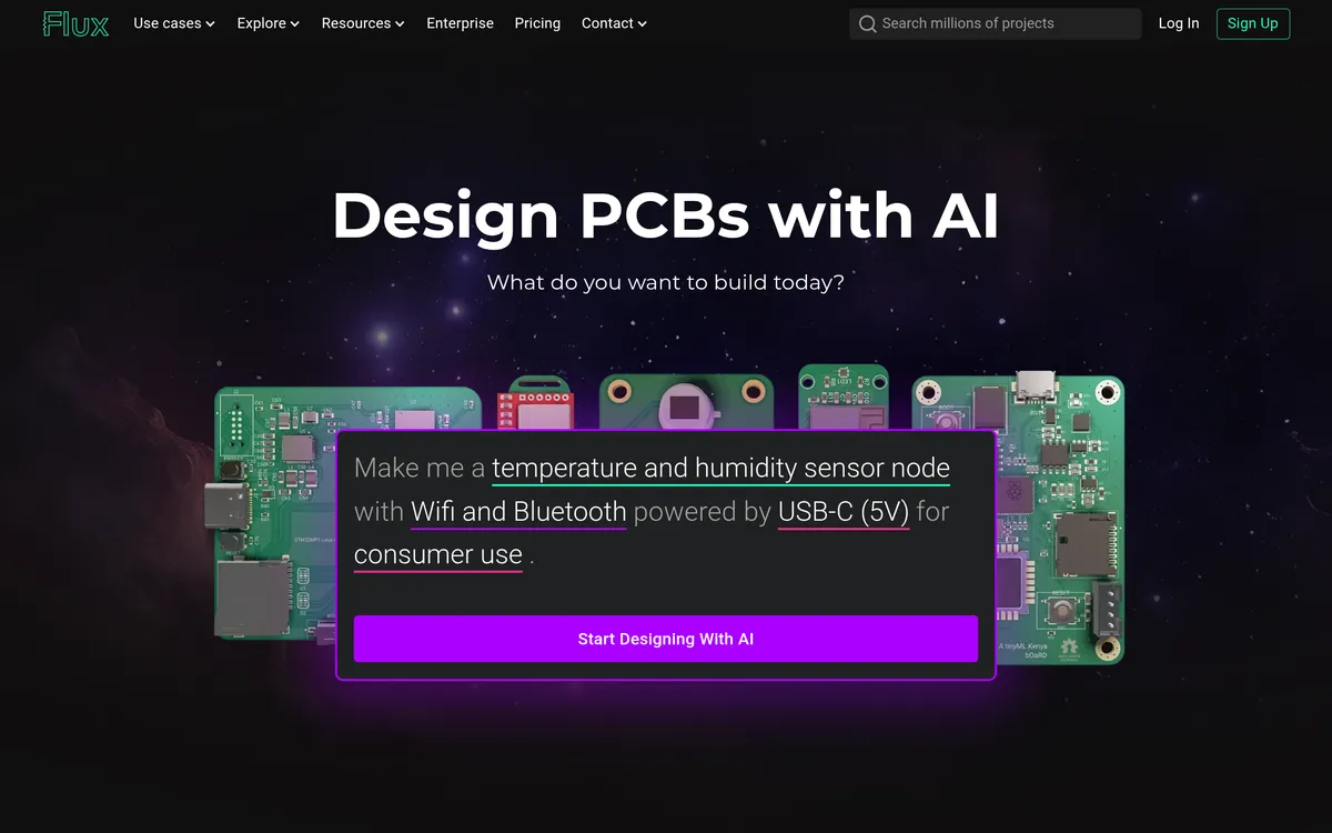 Flux screenshot
