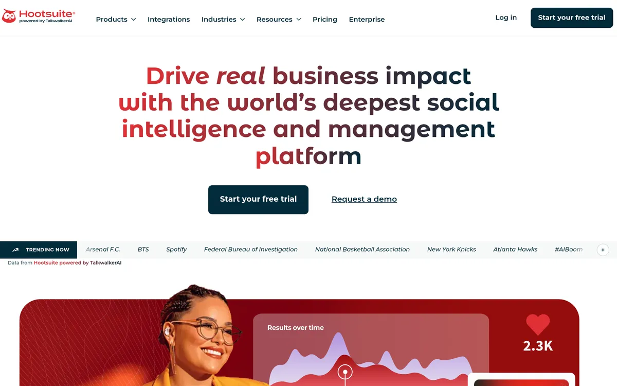 Hootsuite screenshot