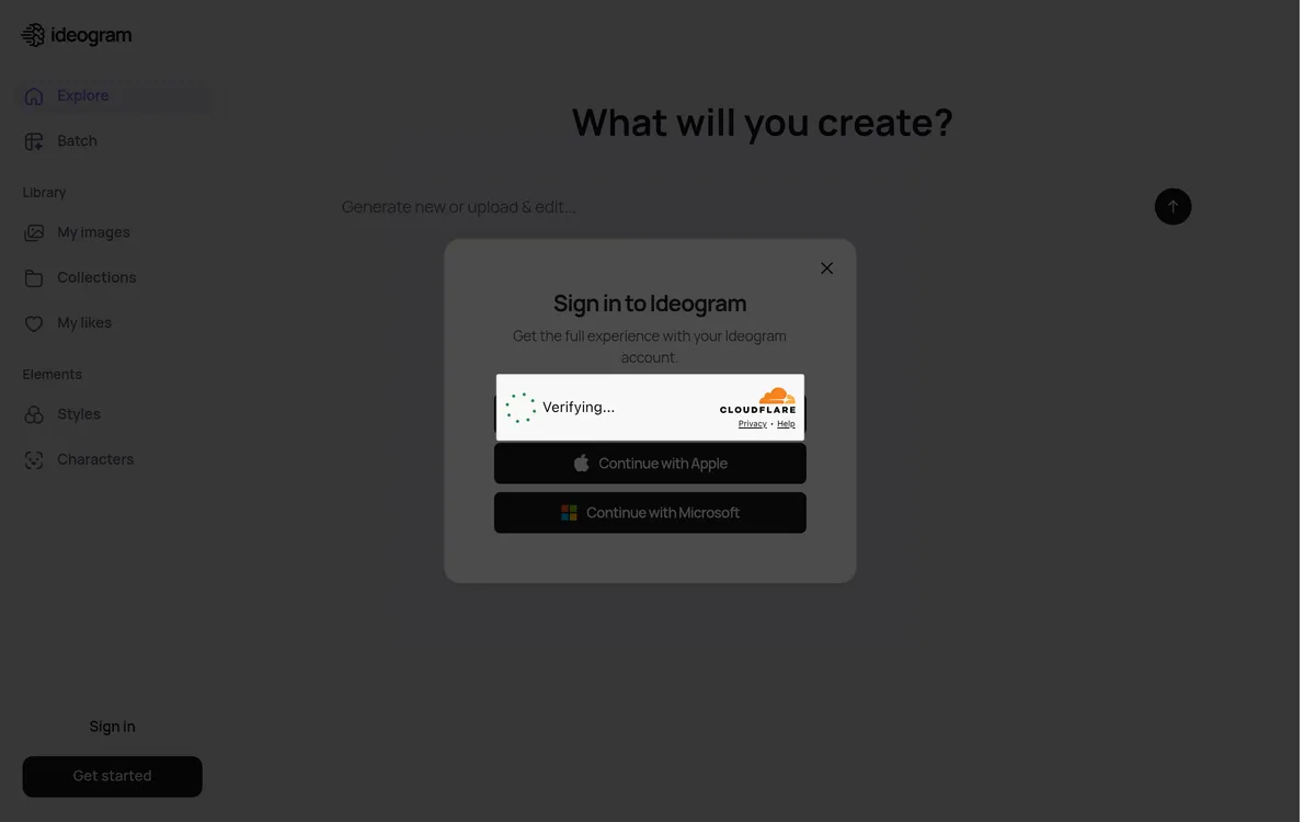 Ideogram screenshot