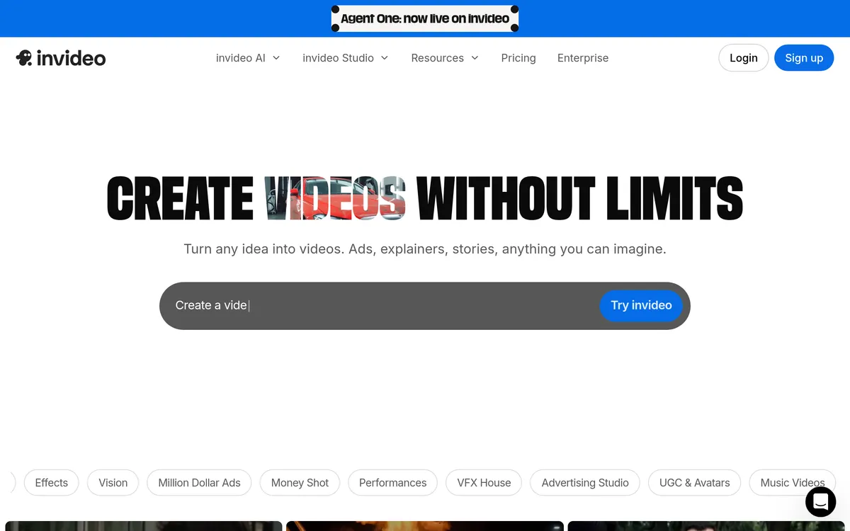 InVideo screenshot