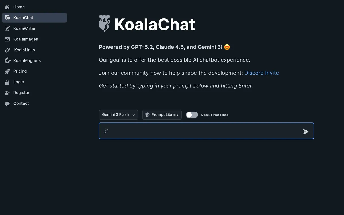 Koala Chat screenshot