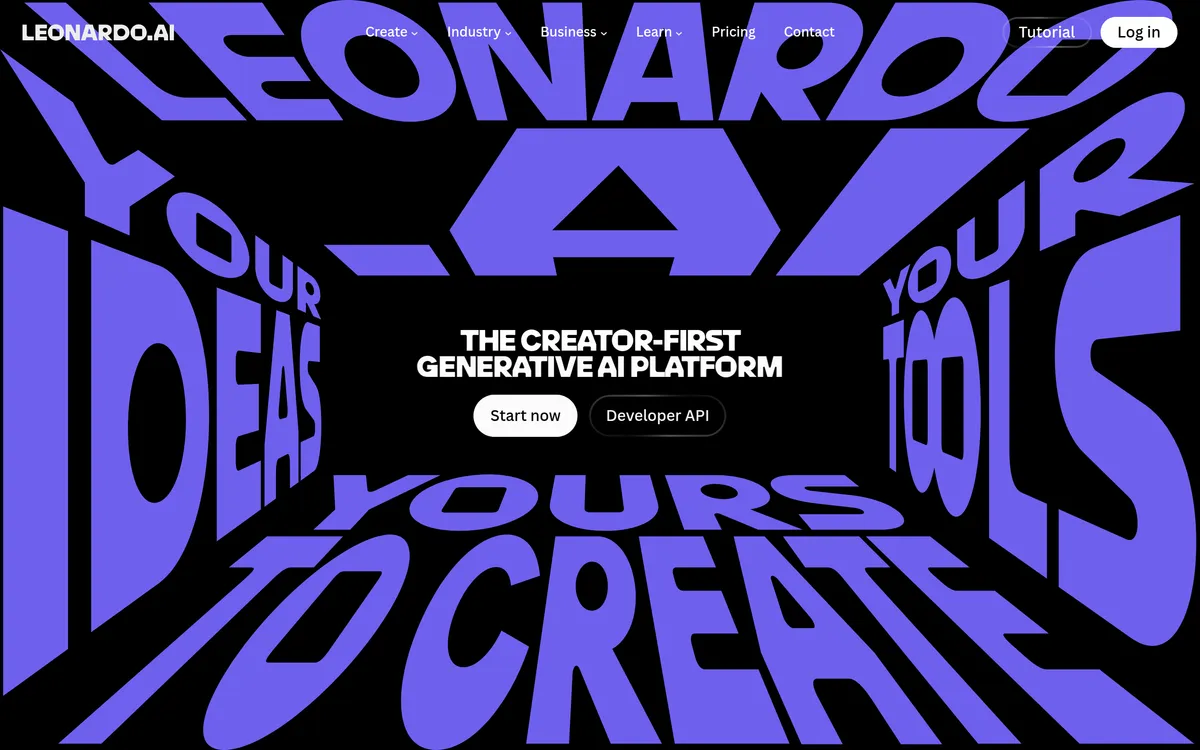 Leonardo.AI screenshot