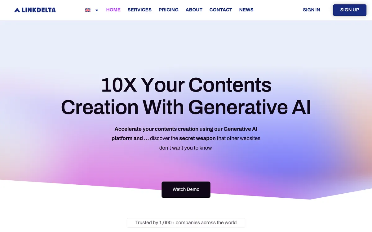 LinkDelta screenshot