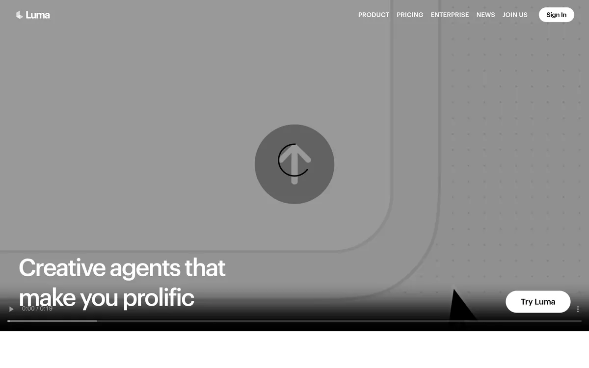 Luma screenshot