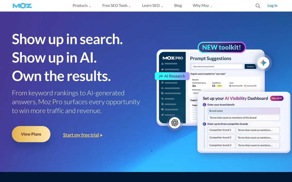 Moz screenshot