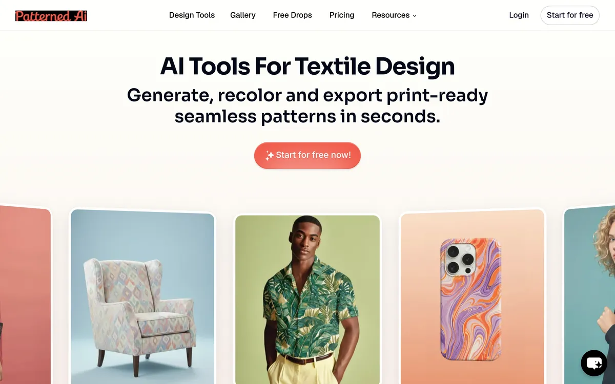Patterned AI screenshot