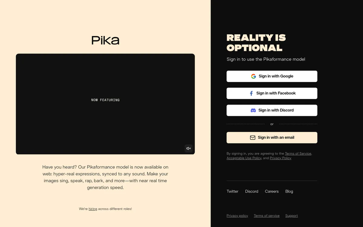 Pika screenshot