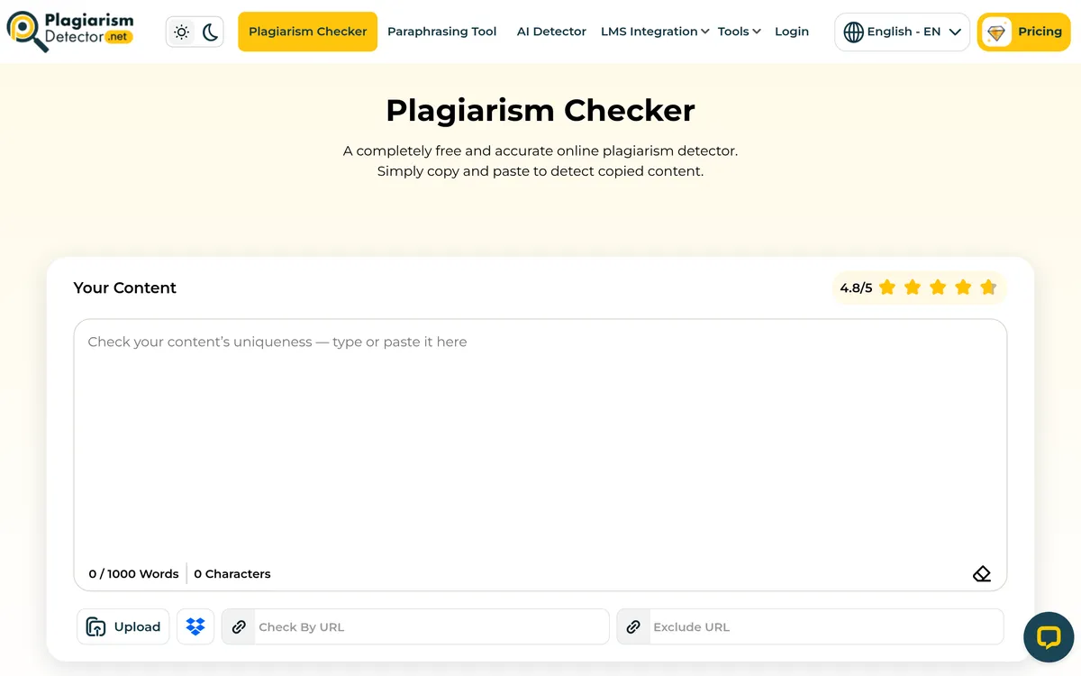 Plagiarism Checker screenshot