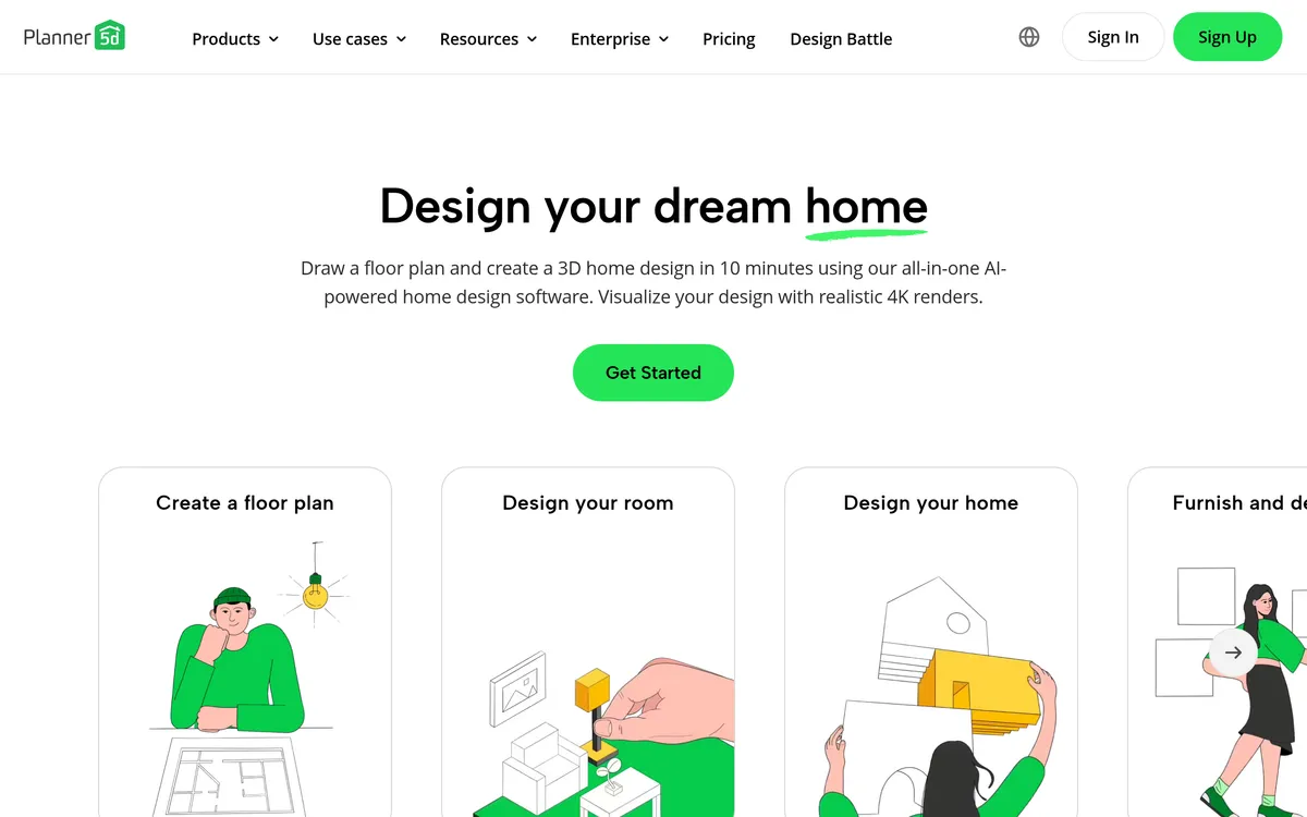 Planner 5D screenshot