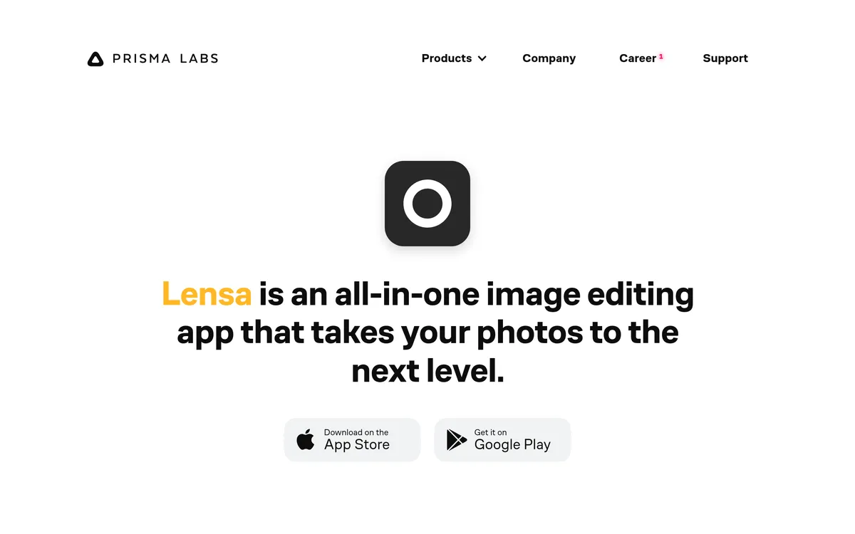 Lensa screenshot