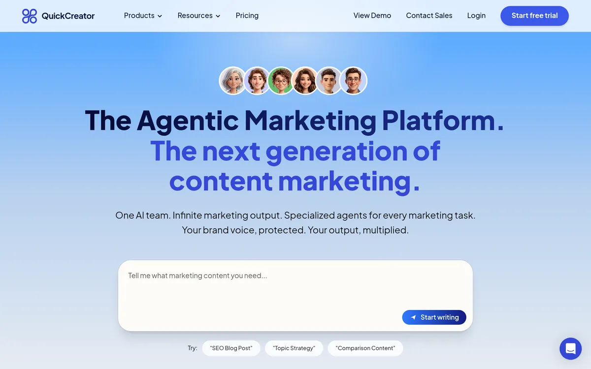 QuickCreator screenshot