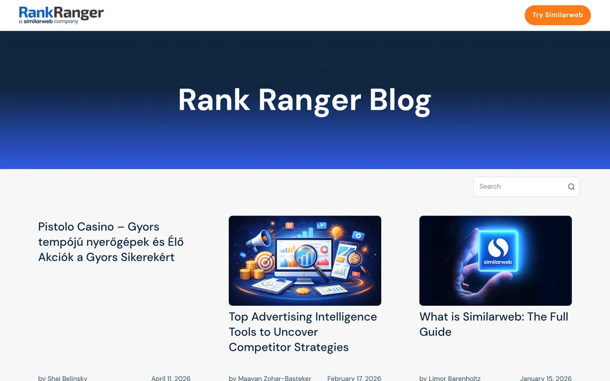Rank Ranger screenshot