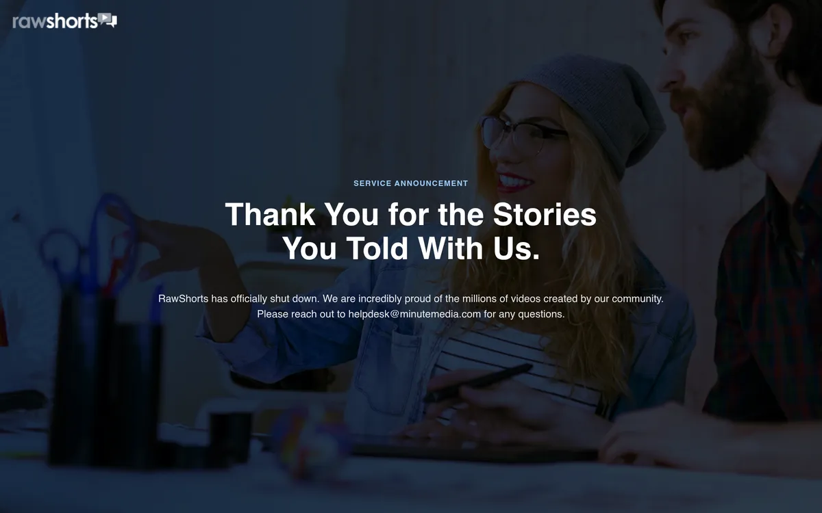 RawShorts screenshot