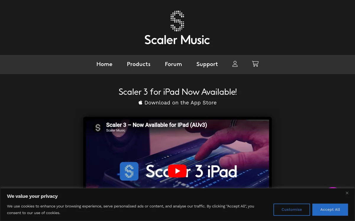 Scaler Music screenshot