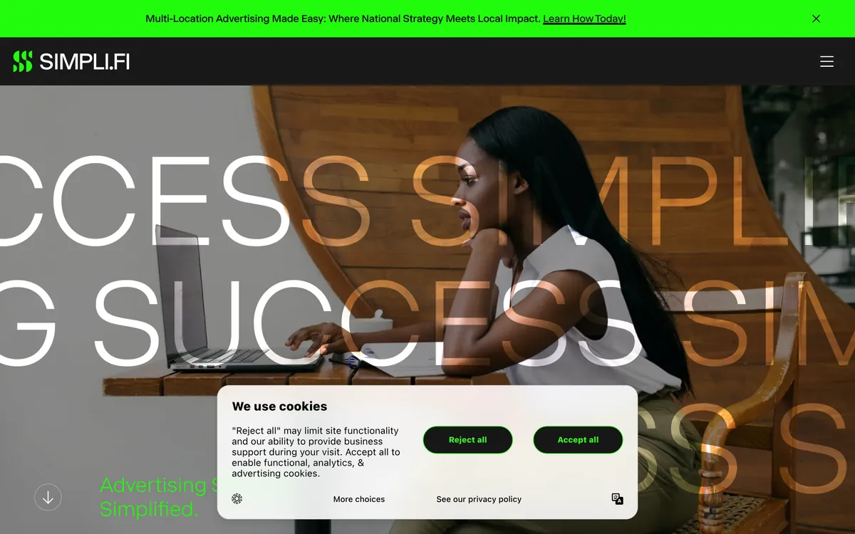 Simpli.fi screenshot