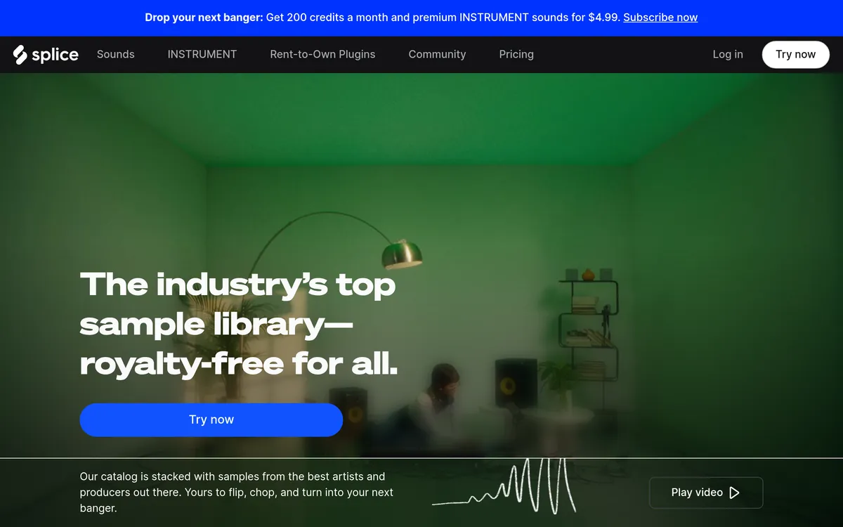 Splice screenshot