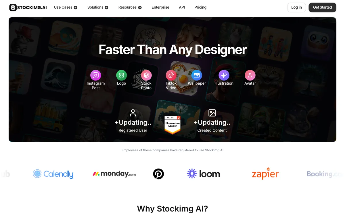 Stockimg AI screenshot