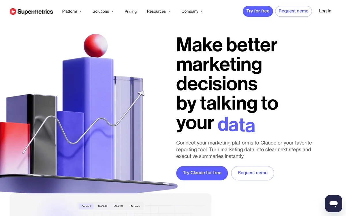 Supermetrics screenshot