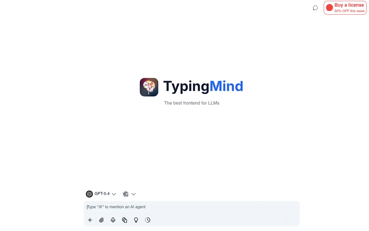 TypingMind screenshot
