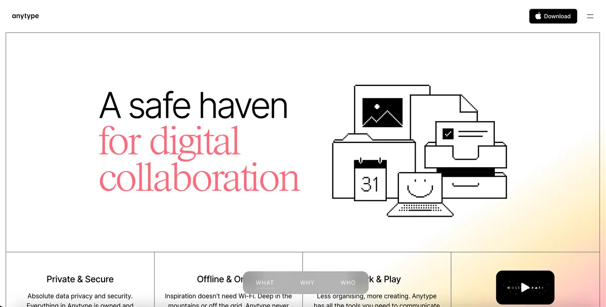 Anytype screenshot