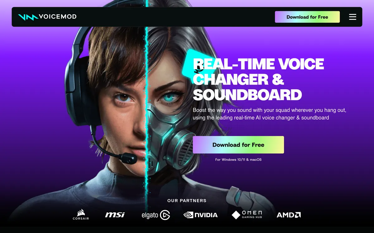 Voicemod screenshot