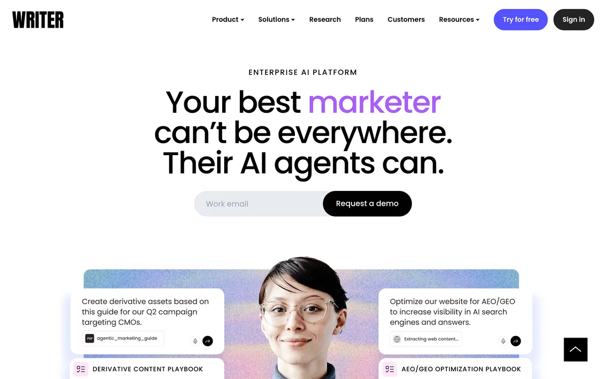 Writer screenshot