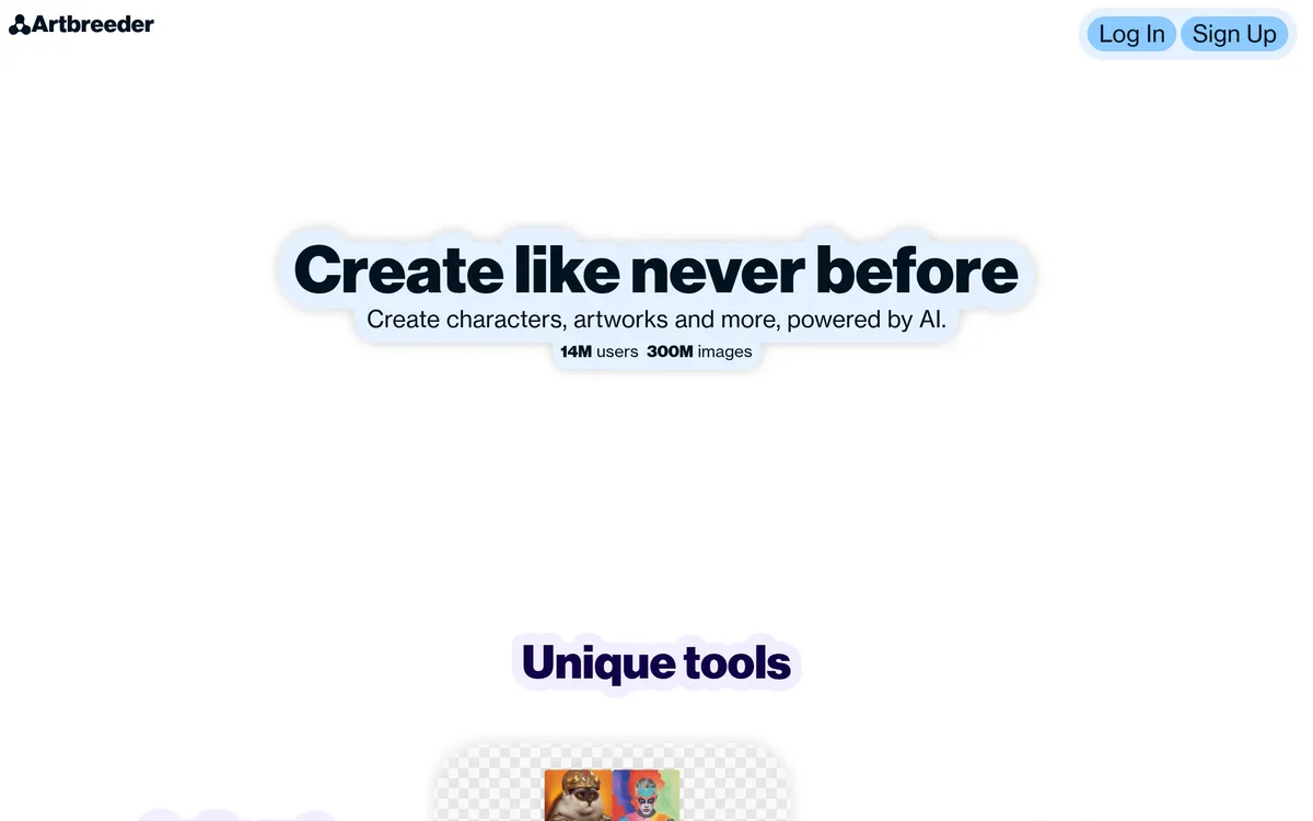 Artbreeder screenshot