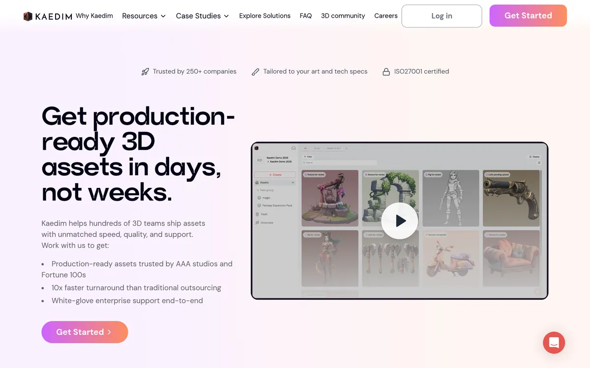 Kaedim screenshot
