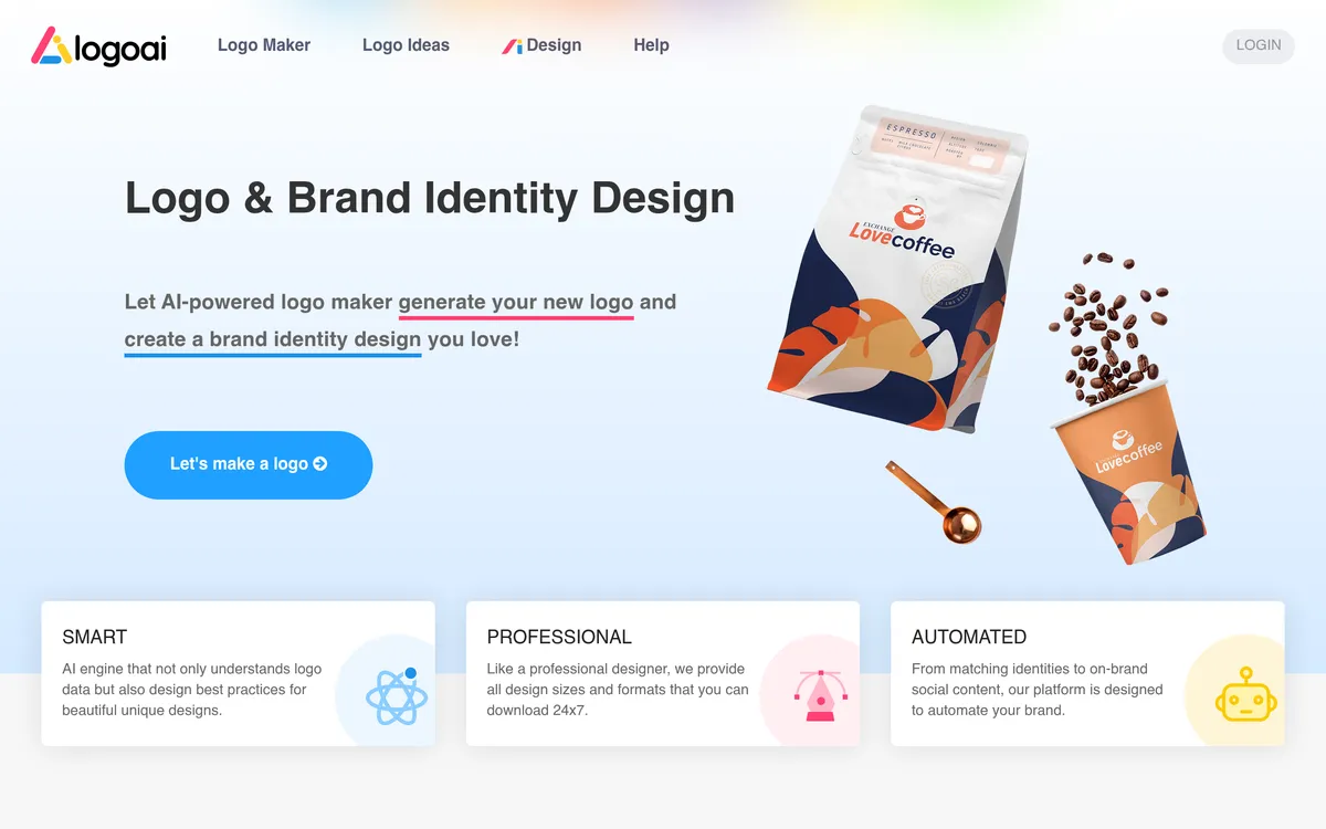 LogoAI screenshot
