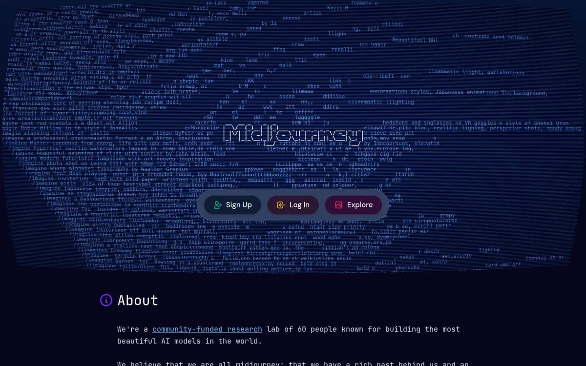 Midjourney screenshot
