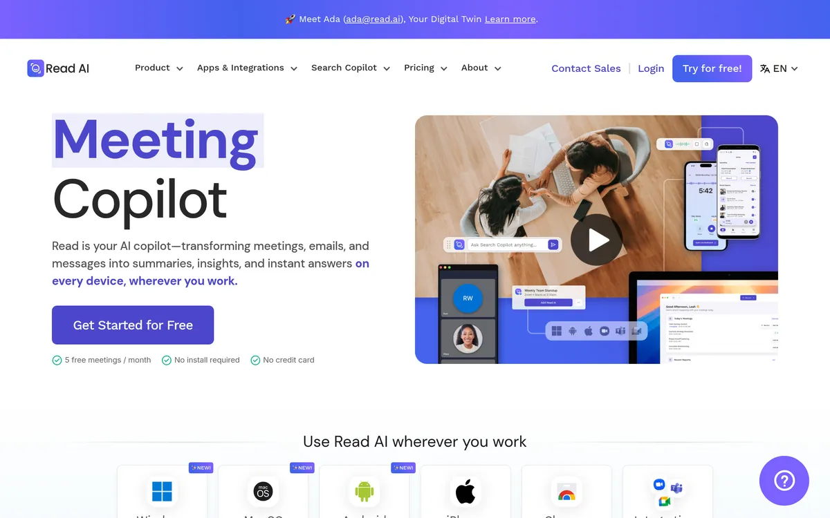 Read AI screenshot