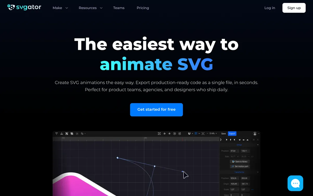 SVGator screenshot